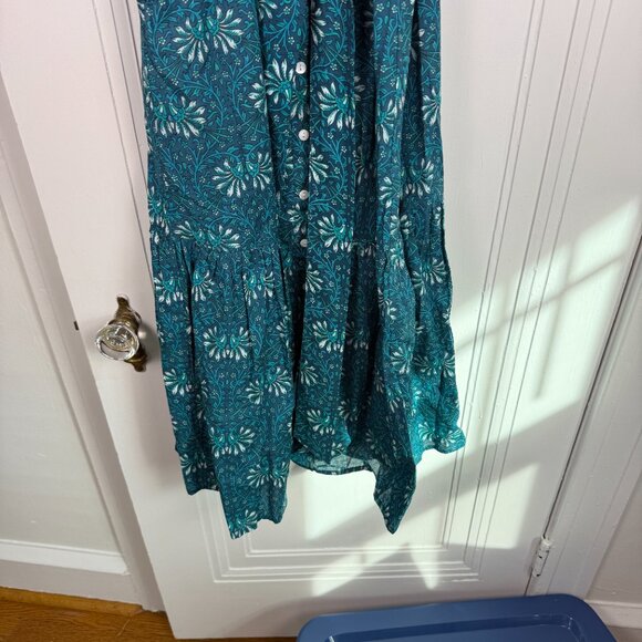 Pink City Prints Block-Print Maxi Dress – Size Large - Picture 5 of 7